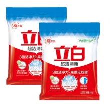 立白洗衣粉245克/袋*10袋，花香型